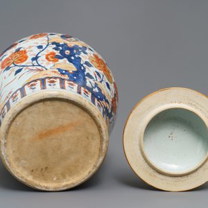 A large Chinese Imari-style baluster jar and cover, Kangxi — 照片 6