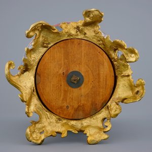 A large Chinese Imari-style export porcelain vase on gilt bronze foot, 18th C. — 照片 6