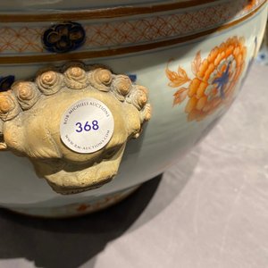 A large Chinese Imari-style fish bowl, Kangxi — photo 9
