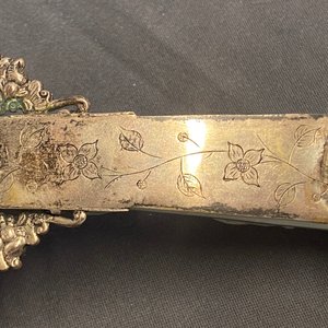 A large Chinese jade and silver hand mirror, Qing — photo 16