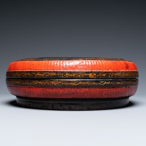 A large Chinese lacquered box and cover for the Vietnamese market, 18/19th C. — 照片 4