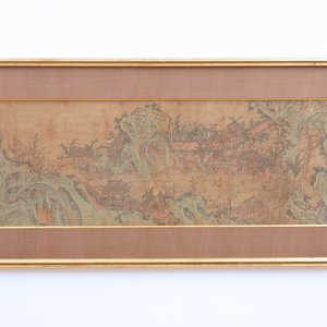 A large Chinese landscape painting — 照片 1