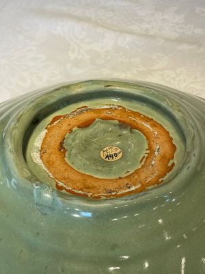 A large Chinese Longquan celadon dish, Yuan/Ming — photo 3