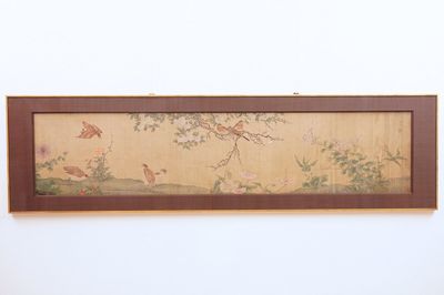 A large Chinese natural subject painting