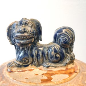 A large Chinese polychrome stoneware martaban jar and cover, Ming/Qing — 照片 28