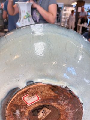 A large Chinese purple-splashed 'jun' basin, Yuan/Ming — photo 9
