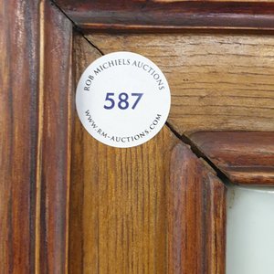 A large Chinese rectangular plaque with a bird on a blossoming branch, seal mark, Republic — photo 5