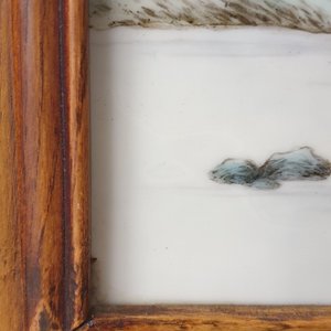A large Chinese rectangular plaque with ducks, seal mark, Republic — 照片 12