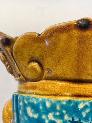 A large Chinese sancai-glazed Buddha, possibly from the Chengde Palace, Qianlong — photo 18