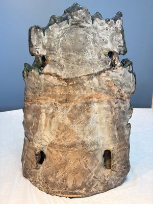 A large Chinese sancai-glazed Buddhist grotto with Guanyin and attendants, Ming — photo 10