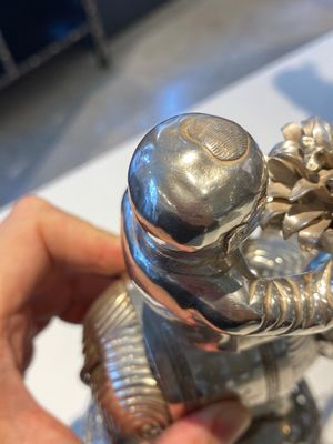 A large Chinese silver tripod censer, Shanghai Xinfengxiang 上海新鳳祥 mark, dated 1925 — photo 25
