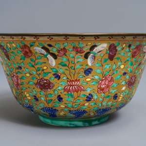 A large Chinese Thai market Bencharong bowl, 19th C. — 照片 2