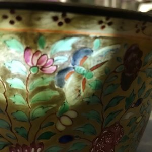 A large Chinese Thai market Bencharong bowl, 19th C. — 照片 10