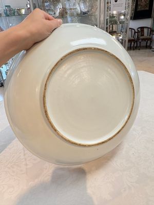A large Chinese 'winter landscape' dish in the style of He Xuren 何許人, signed Rao Yongchang 饒永昌, dated 1902 — photo 9