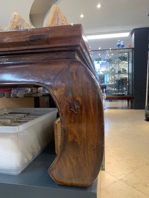 A large Chinese wooden daybed, 19/20th C. — foto 5