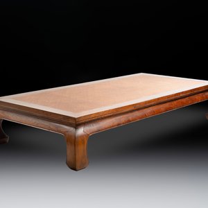A large Chinese wooden daybed, 19/20th C. — foto 2