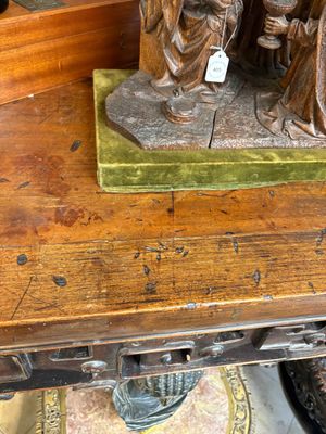 A large Chinese wooden 'Tiaoan' or altar table with chilong design, 19th C. — photo 17