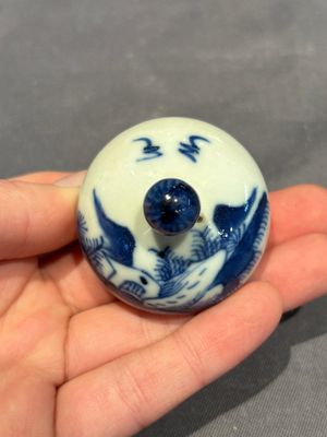 A large collection of 152 pieces, mainly Chinese porcelain covers, Kangxi and later — photo 105