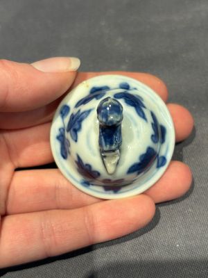 A large collection of 152 pieces, mainly Chinese porcelain covers, Kangxi and later — photo 125