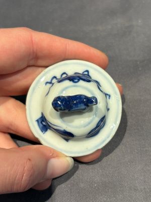 A large collection of 152 pieces, mainly Chinese porcelain covers, Kangxi and later — photo 133