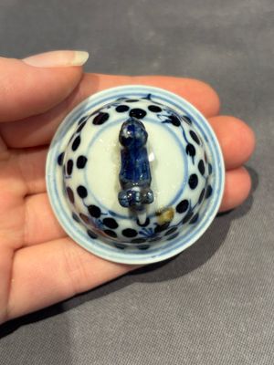 A large collection of 152 pieces, mainly Chinese porcelain covers, Kangxi and later — photo 139