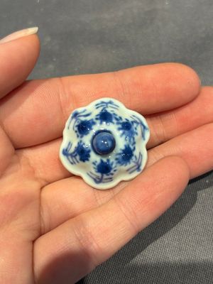 A large collection of 152 pieces, mainly Chinese porcelain covers, Kangxi and later — photo 153