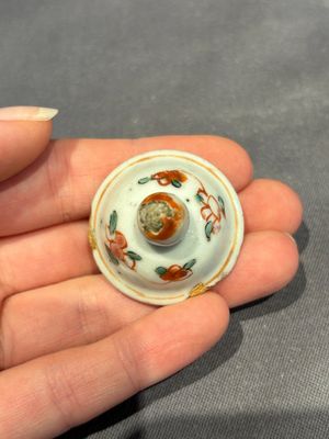 A large collection of 152 pieces, mainly Chinese porcelain covers, Kangxi and later — photo 161