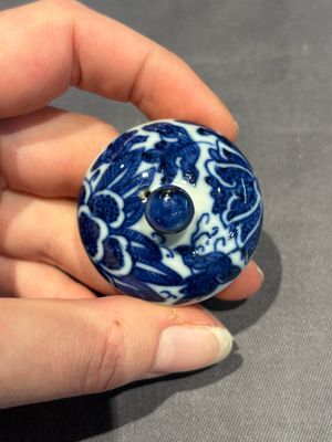 A large collection of 152 pieces, mainly Chinese porcelain covers, Kangxi and later — photo 213