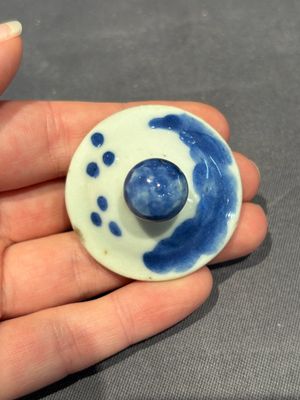 A large collection of 152 pieces, mainly Chinese porcelain covers, Kangxi and later — photo 219