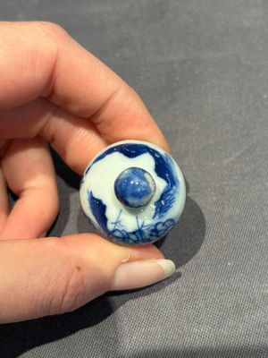 A large collection of 152 pieces, mainly Chinese porcelain covers, Kangxi and later — photo 233
