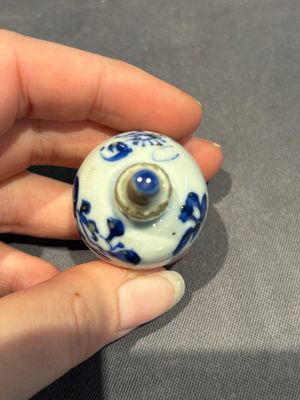 A large collection of 152 pieces, mainly Chinese porcelain covers, Kangxi and later — photo 239