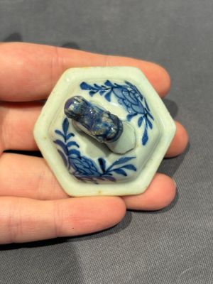 A large collection of 152 pieces, mainly Chinese porcelain covers, Kangxi and later — photo 269