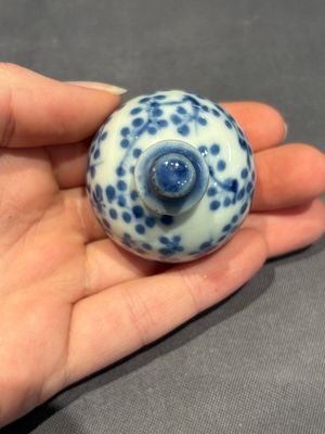 A large collection of 152 pieces, mainly Chinese porcelain covers, Kangxi and later — photo 271