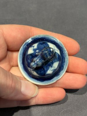 A large collection of 152 pieces, mainly Chinese porcelain covers, Kangxi and later — photo 279
