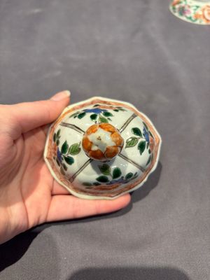 A large collection of 152 pieces, mainly Chinese porcelain covers, Kangxi and later — photo 29