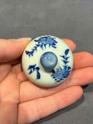A large collection of 152 pieces, mainly Chinese porcelain covers, Kangxi and later — photo 301