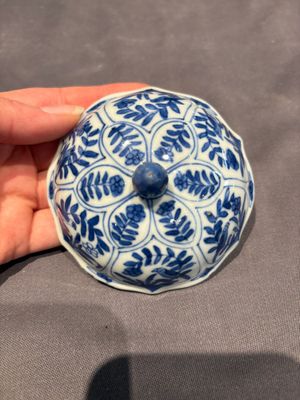 A large collection of 152 pieces, mainly Chinese porcelain covers, Kangxi and later — photo 35