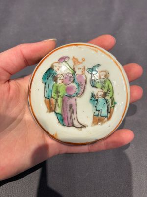 A large collection of 152 pieces, mainly Chinese porcelain covers, Kangxi and later — photo 39