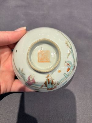 A large collection of 152 pieces, mainly Chinese porcelain covers, Kangxi and later — photo 43