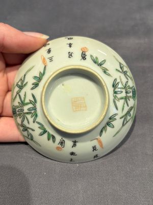 A large collection of 152 pieces, mainly Chinese porcelain covers, Kangxi and later — photo 59