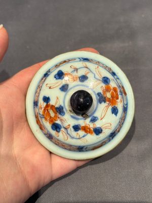 A large collection of 152 pieces, mainly Chinese porcelain covers, Kangxi and later — photo 61