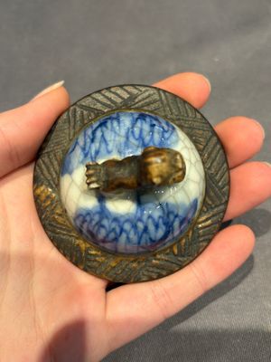A large collection of 152 pieces, mainly Chinese porcelain covers, Kangxi and later — photo 69