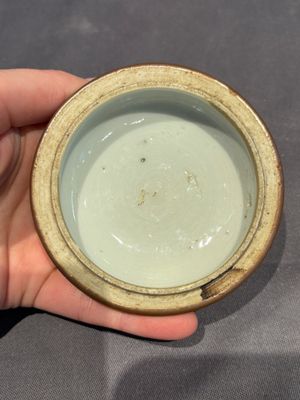 A large collection of 152 pieces, mainly Chinese porcelain covers, Kangxi and later — photo 92