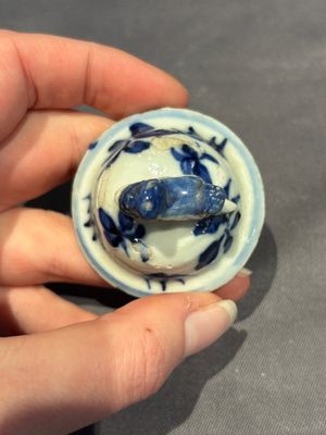 A large collection of 152 pieces, mainly Chinese porcelain covers, Kangxi and later — photo 99