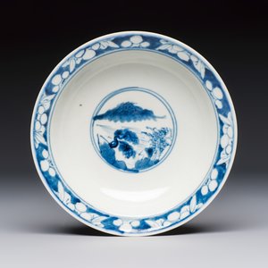 A large collection of 21 Chinese blue and white 'Sanxing' bowls — photo 36