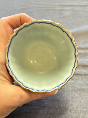 A large collection of 33 Chinese blue, white and Imari-style cups and 43 saucers, 17/19th C. — 照片 161