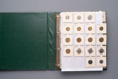 A large collection of 440 German coins, dating from 1819 to 1979