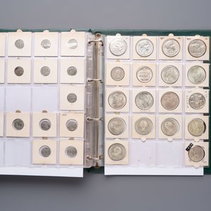 A large collection of 614 international coins, incl. coins from Germany, Norway, USA, UK, etc. — photo 48