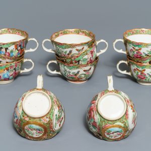 A large collection of Chinese Canton famille rose wares, 19th C. — 照片 8