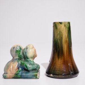 A large collection of Flemish pottery, incl. Art Nouveau examples, 20th C. — 照片 25